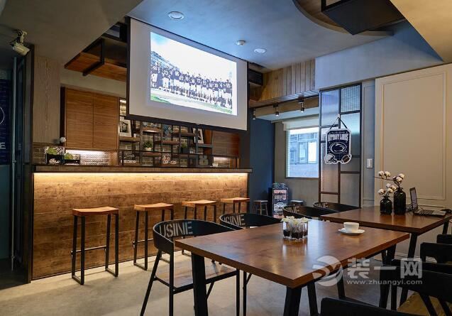 咖啡厅装修设计效果图 成都装修公司推荐loft案例